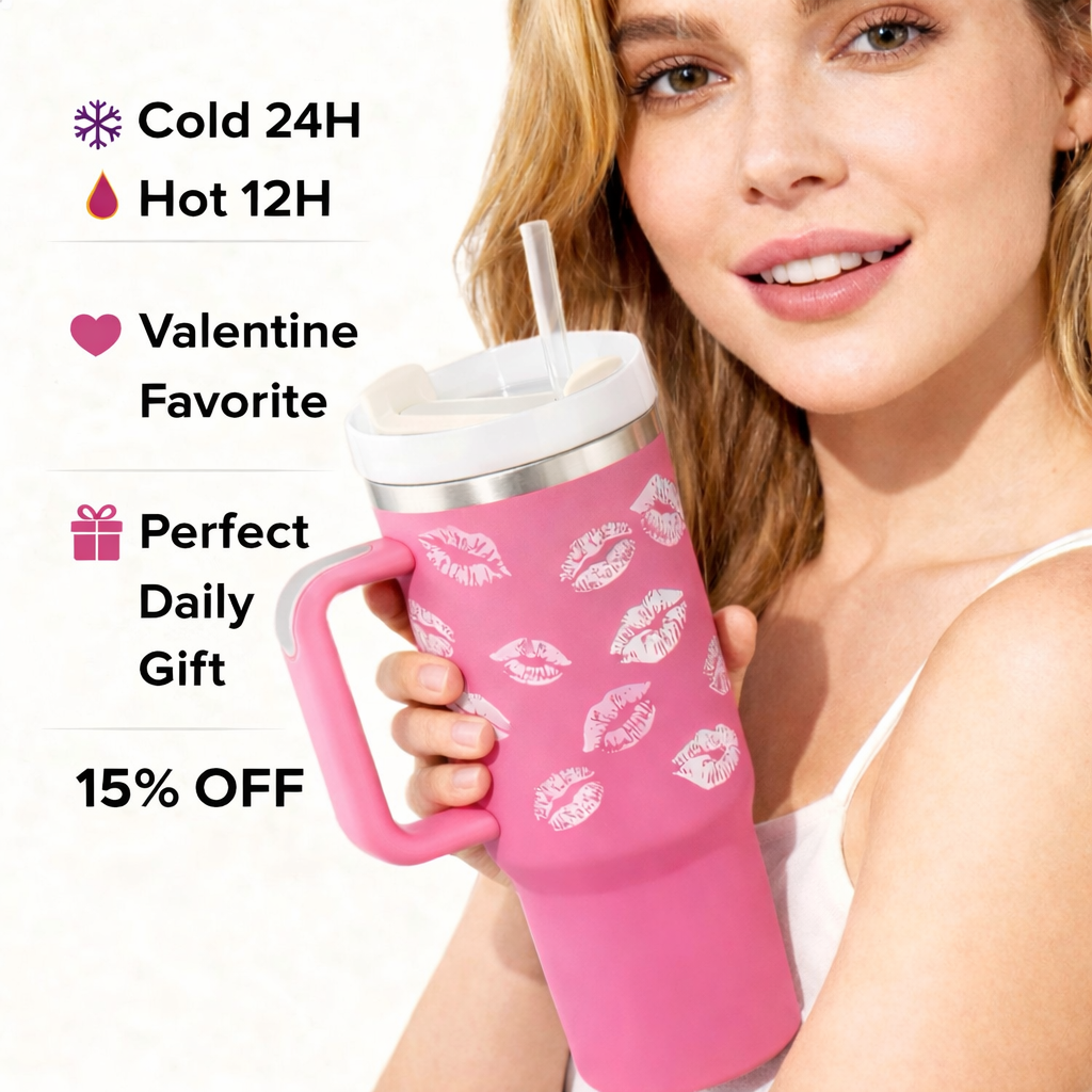 Valentine Stainless Steel Tumbler